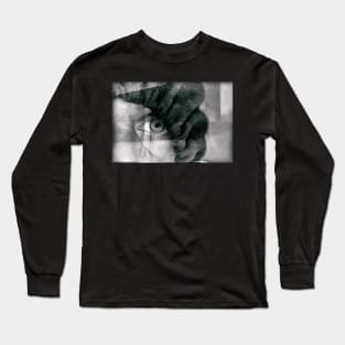 Sinister looking person. Long Sleeve T-Shirt